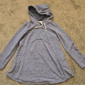 Hailey & Co.Women's Blue Hooded Top Sz S